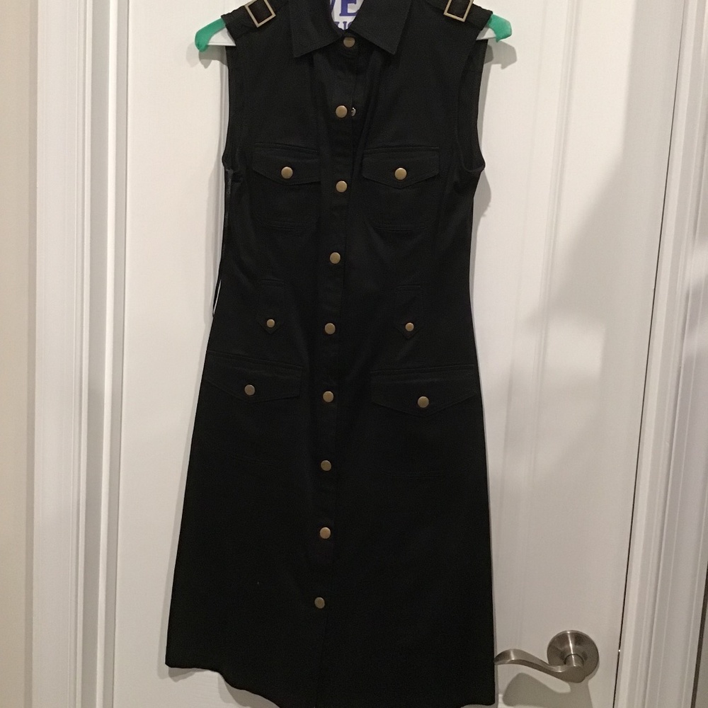 Button down dress sheath